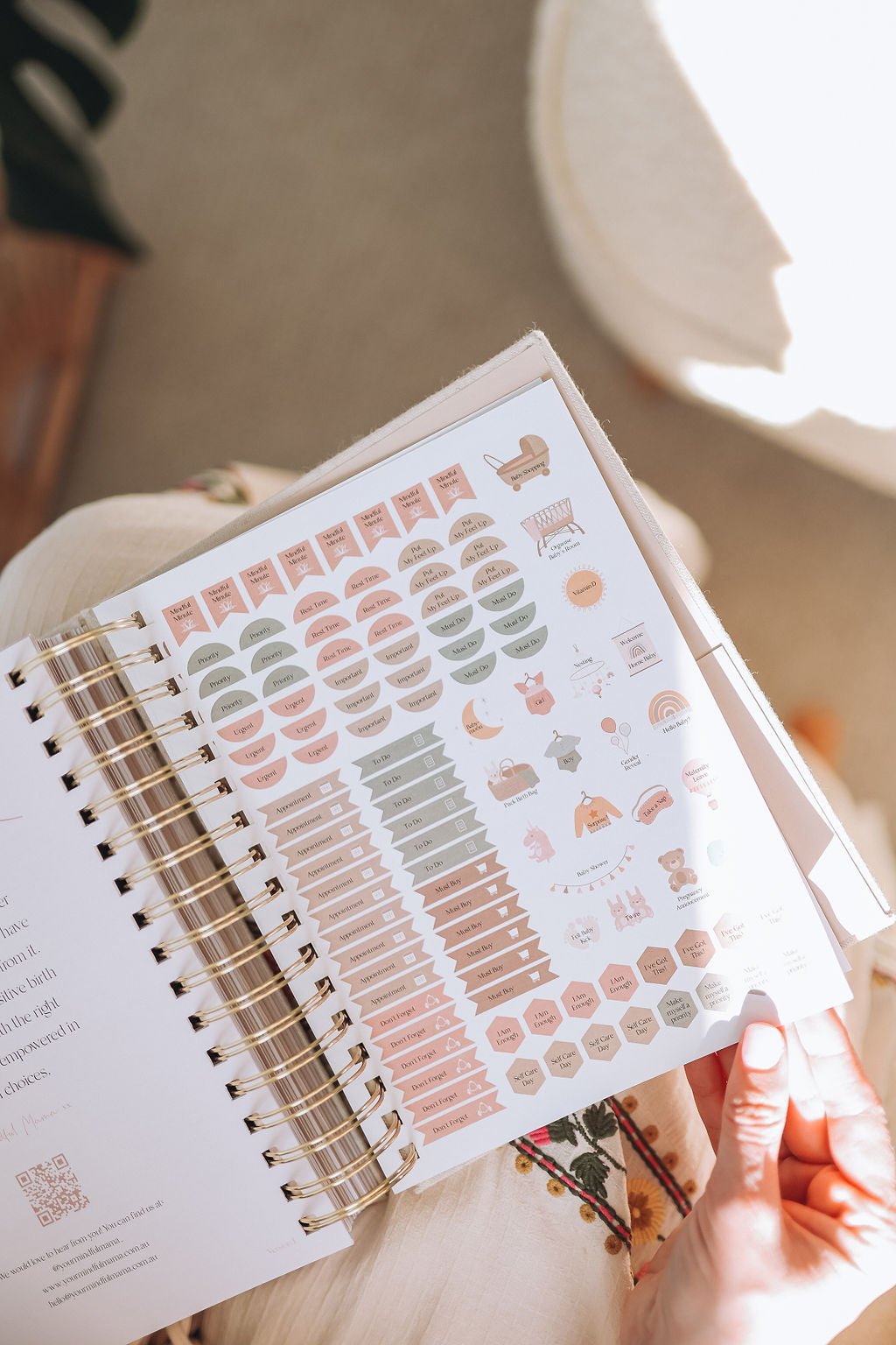 Planner & Pregnancy Milestone Set Bundle - Your Mindful Mama